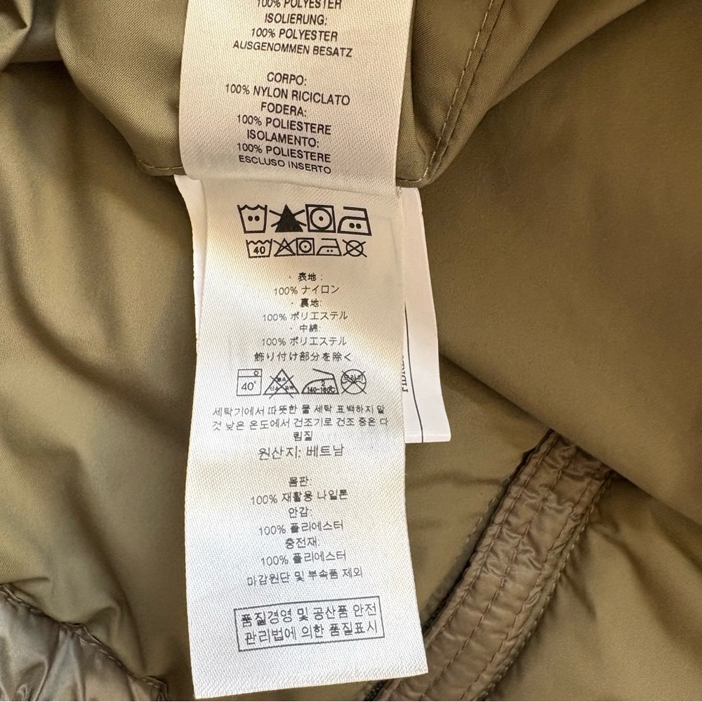 Patagonia Radalie Parka Mid-Thigh Quilted Sage Khaki Green - XS - Picture 6 of 10